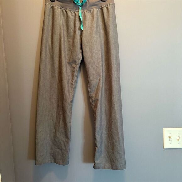 Figs Pants - FIGS Women's Gray Scrub Pants XS Elastic Waist Workwear